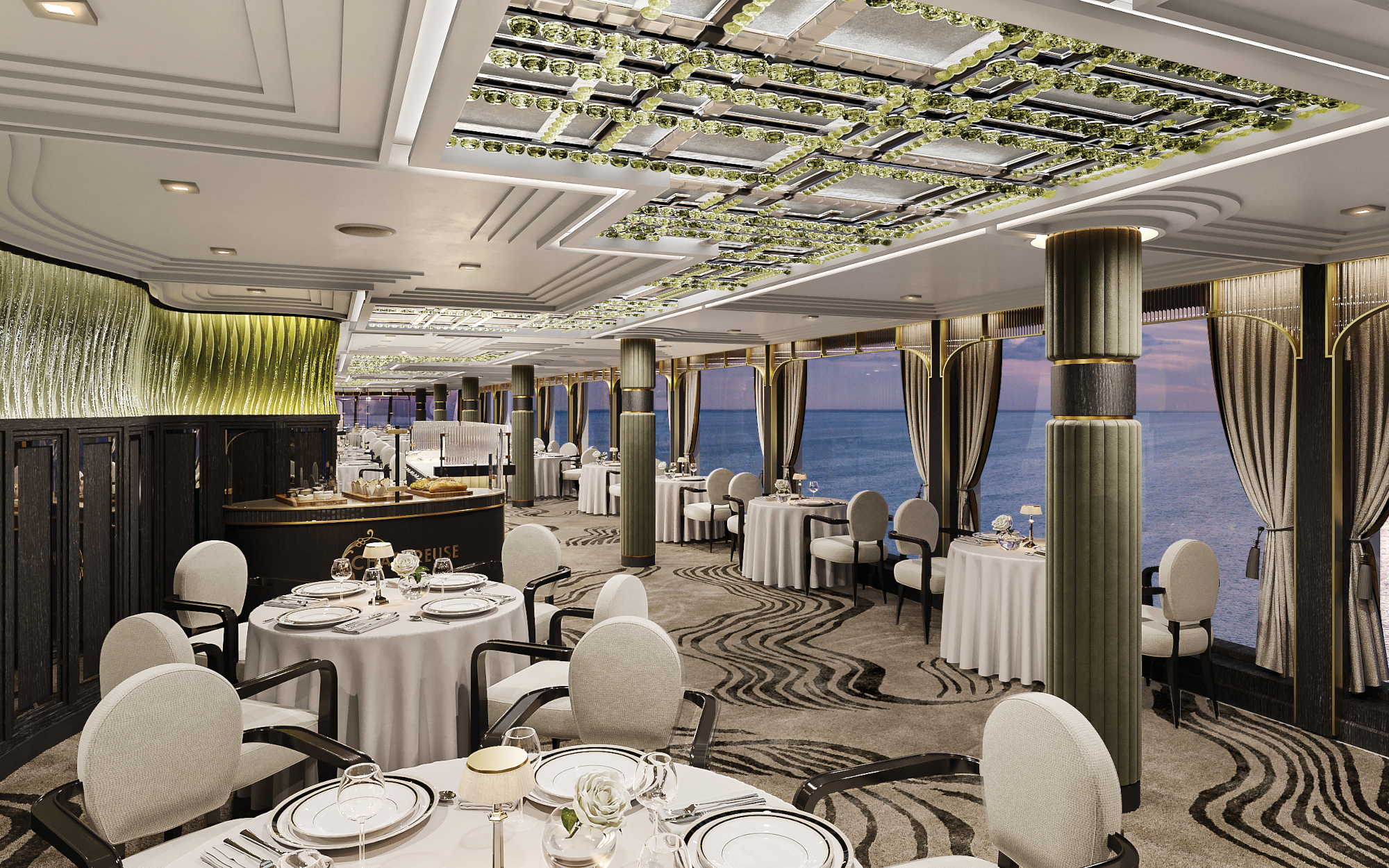 MyCruise Regent-Seven-Seas-Cruises Seven-Seas-Grandeur Offentlige-arealer Restauranter1